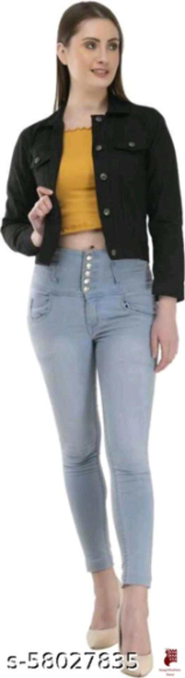 WOMEN TRENDY Comfy Graceful Women Jackets & Waistcoat - 1, XS, BLACK